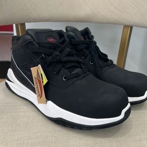 Avenger Work Boots Reaction Black White Size 9.5 D